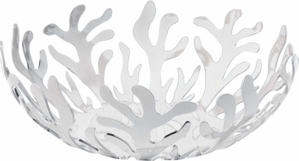ALESSI-ESI01/25 W "MEDITERRANEO" košara za voće, bijela 25 cm