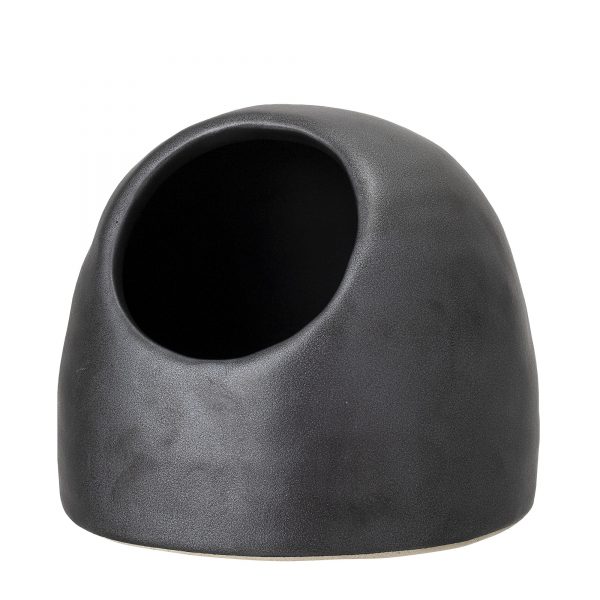 BLO-82043385 Leah keramička posuda za sol, O10x8,5 cm, crna