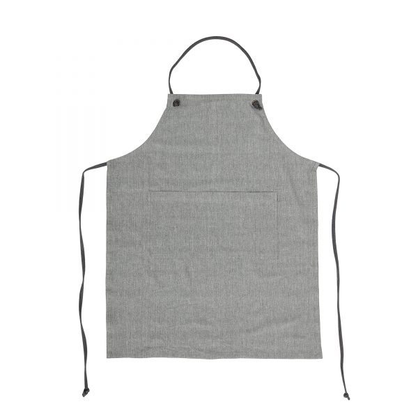 BLO-90178787 Pamučna pregača 80x65 cm, siva