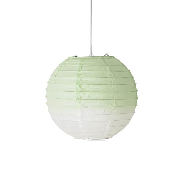 BLO-46002973 Stropna lampa, zelena, O25 cm