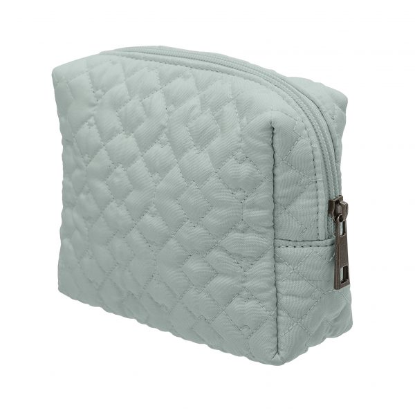 BLO-82040710 Kozmetička torbica, zelena, 15x12x5,5 cm