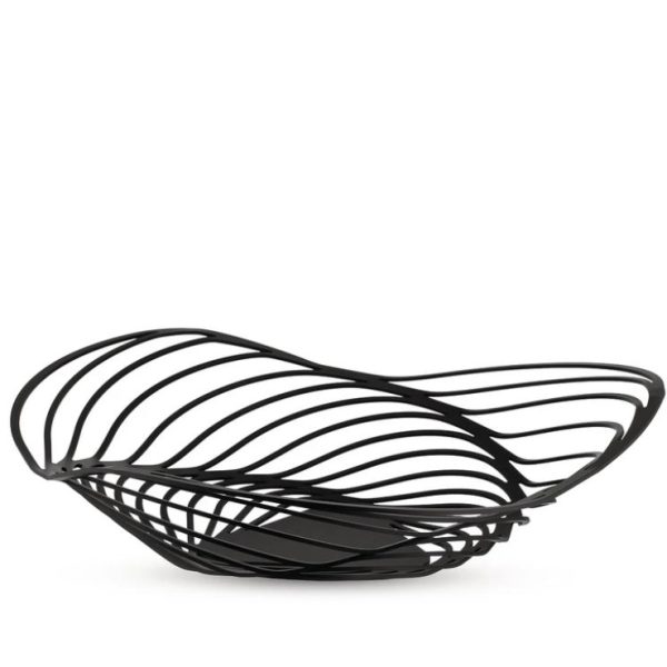 ALESSI-ACO03 B "TRINITY" zdjela za voće, crna