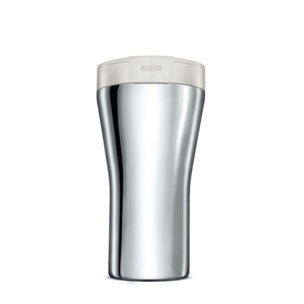 ALESSI-GIA24 W "CAFFA" coffee to go šalica, bijela