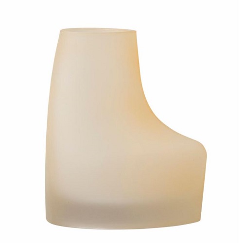 066172 BLO-82051318 Anda staklena vaza, 14,5x23,5x10 cm, žuta - Slika 1