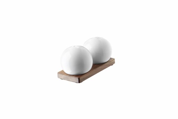 UMBRA-461058-668 AROMA SET ZA SOL I PAPAR BIJELI/NATUR