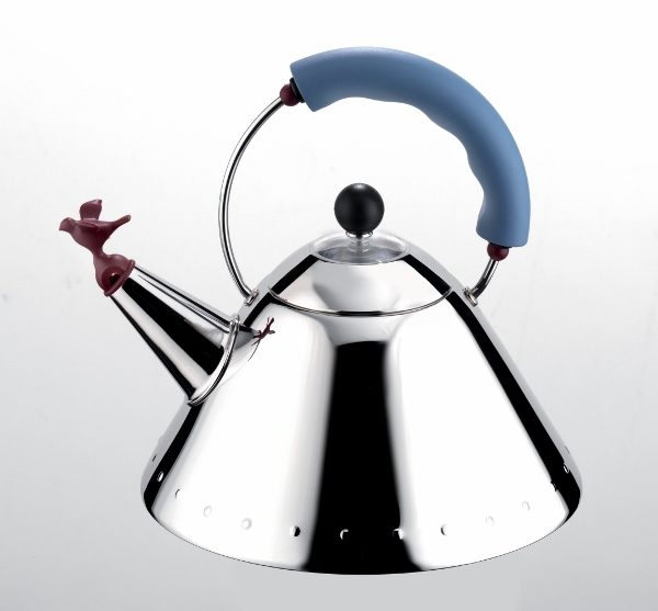 ALESSI-9093 Kuhalo za vodu, plava ručka
