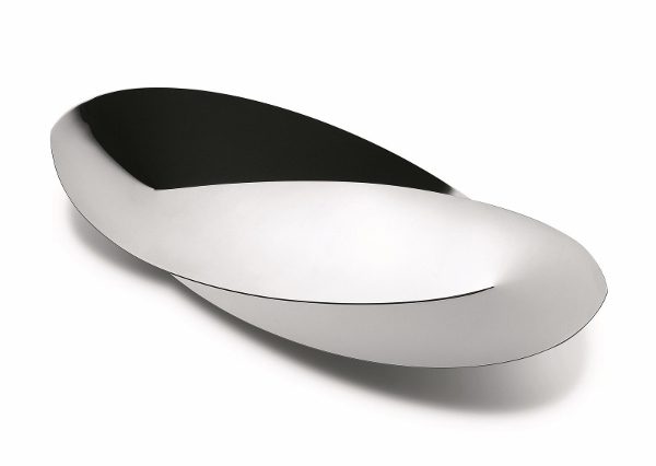 ALESSI-ABI05 "OCTAVE" KOŠARA ZA KRUH/VOĆE SREBRNA