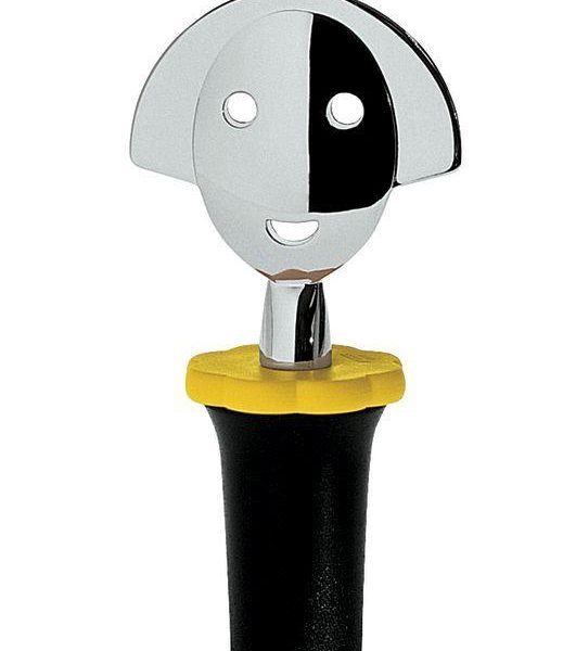 ALESSI-AAM06 B "ANNA STOP 2" čep za bocu, crni