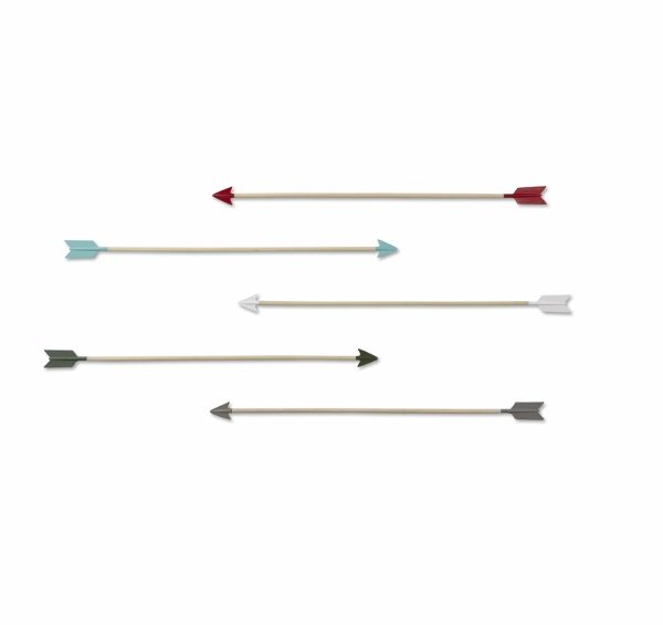UMBRA-470521-022 ARCHER STRELICE UKRAS ZA ZID 5 KOM ŠARENE n.r.v.