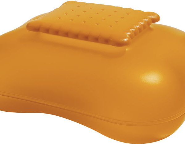 ALESSI-ASG07 O "MARY BISCUIT" KUTIJA ZA KEKSE NARANČASTA