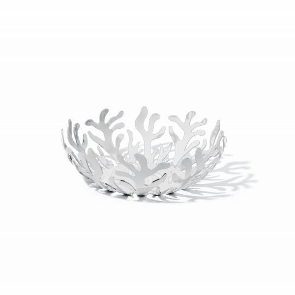esi01-21w-600x600 ALESSI-ESI01/21 W "MEDITERRANEO KOŠARA ZA VOĆE BIJELA - Slika 1