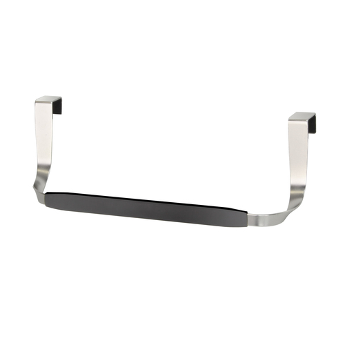 schnook-towel UMBRA-330043-047 SCHNOOK VJEŠALICA ZA VRATA ZA RUČNIK CRNA/NIKL - Slika 1