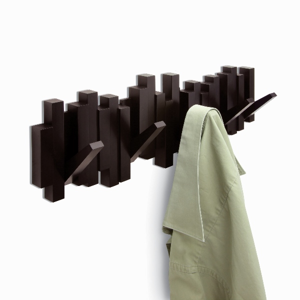 Sticks_Espresso-600x600 UMBRA-318211-213 STICKS VJEŠALICA ZA ZID SMEĐA 46x18 - Slika 1