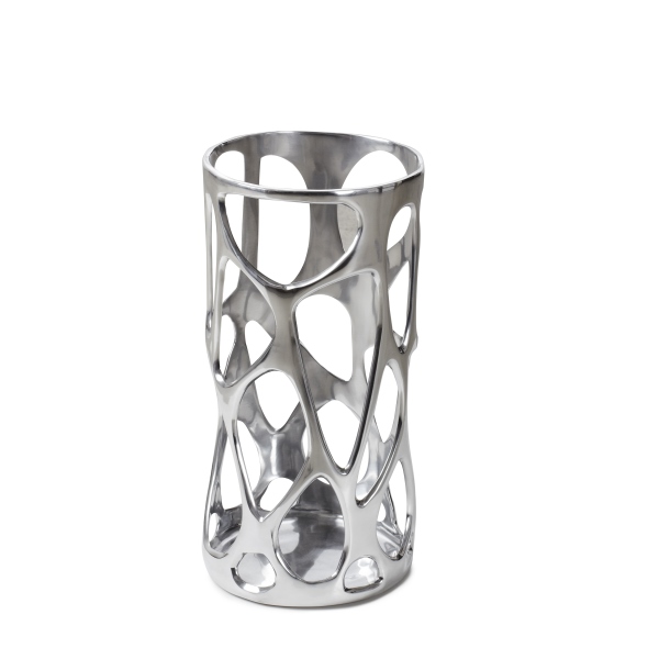 Vella_UmbrellaStand-600x600 UMBRA-322798-009 VELA STALAK ZA KIŠOBRANE ALUMINIJ - Slika 1