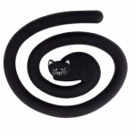 PYL-35788 BKCAT - MIAHOT podložak za vruće, 17,5 x 14,5 x 1 cm, Black Cat