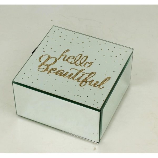 DUO-5902693914334 KUTIJA ZA NAKIT HELLO BEAUTIFUL 12 cm