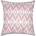 DEL6ALD27-140 Jastučnica Yuna, roza/krem bijela, 65 x 65 cm