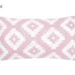 DEL8ALD01-110 Jastučnice Calliope, roza, 2 kom., 40 x 80 cm