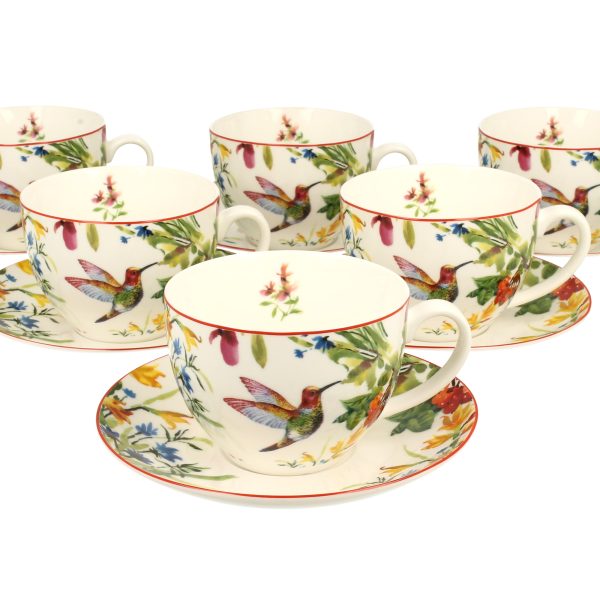 DUO-5902693921479 Porculan set 6 kom. šalica za kavu Linnea