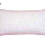 DEL7ALD12-111 Pamučne jastučnice Malou, set 2/1, roza/bež, 40 x 80 cm