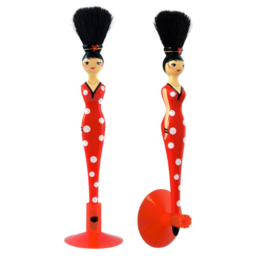 060033 PYL-CHEEKITAG RD - CHEEKITA BLUSH kist za rumenilo, crveni, 19.5 cm - Slika 1