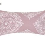 DEL7ALD10-111 Pamučne jastučnice Clémence, 2 kom., ljubičasta, 40 x 80 cm