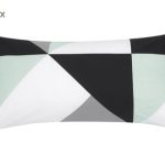 DEL7ALD22-117 Jastučnice Sarina, 2 kom., šarena, 40 x 80 cm