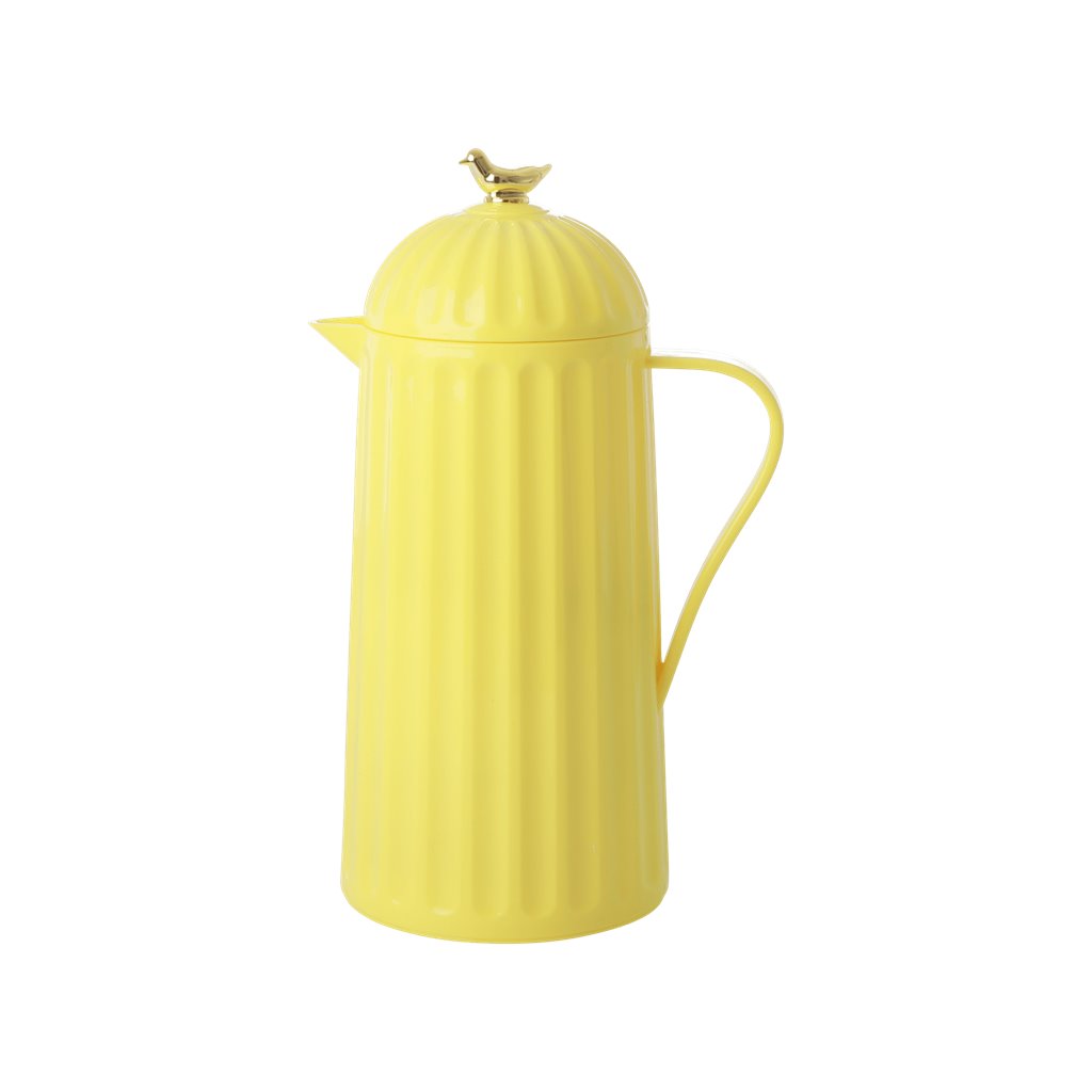 064379 RICE- THERMO-BIY Vrč termosica 1 l, žuta, Gold Bird - Slika 1