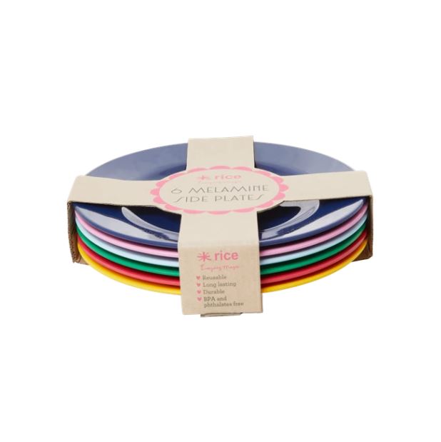 065253 RICE- MESPL-6ZFAV Set tanjura od melamina, 20.4 cm, 6/1 - Slika 1