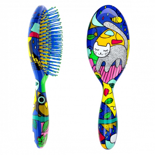 066098 PYL-LADYLG FRI - LADYPOP LARGE četka za kosu, 22 cm, Friends - Slika 1