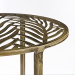 EDELMAN-1091729 Stolići, 45 x 35/50 x 40 cm, zlatni, set 2/1 - Slika 2