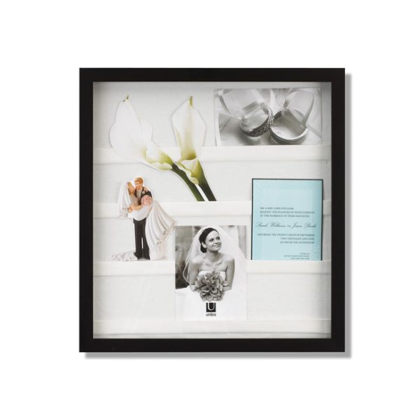 UMBRA-310090-660 ENVELOPE OKVIR/KUTIJA ZA SLIKE CRNI 37X40