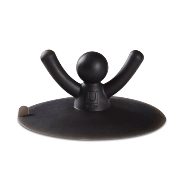 Buddy_Drainstop_Black UMBRA-023009-040 BUDDY ČEP ZA KADU CRNI - Slika 1