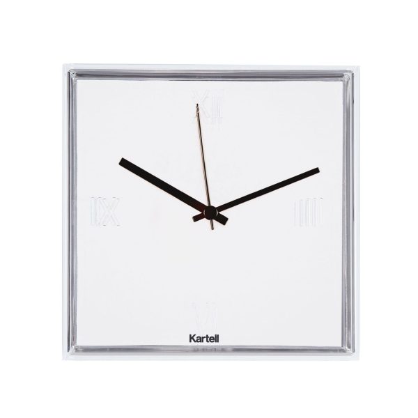 TIC&TAC, clock, white