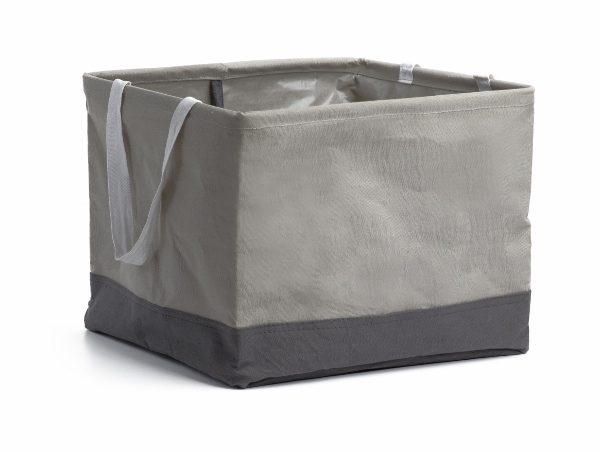 UMBRA-088110-918 CRUNCH VELIKA KOŠARA OD TKANINE, SIVA