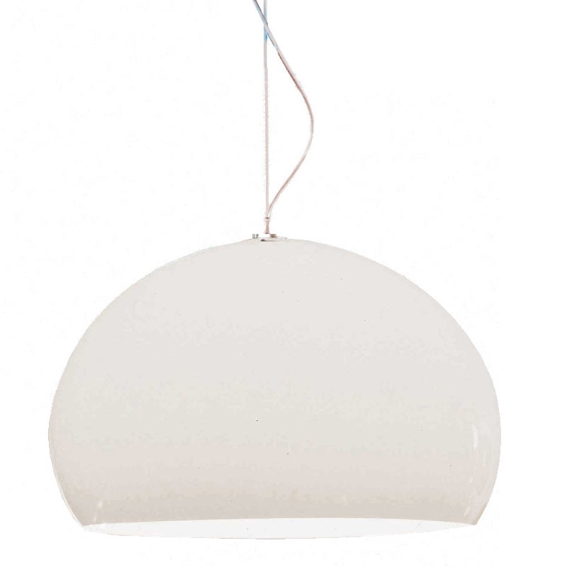 fly-wh FL/Y, suspended lamp, glossy white - Slika 1