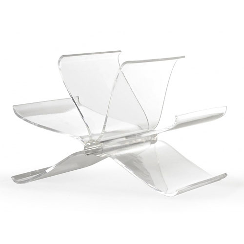kartell-front-page-3 Front Page, magazine rack, transparent, crystal - Slika 1