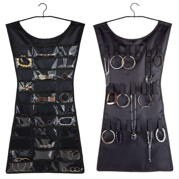 UMBRA-299035-040 LITTLE BLACK DRESS VISEĆI STALAK ZA NAKIT CRNI