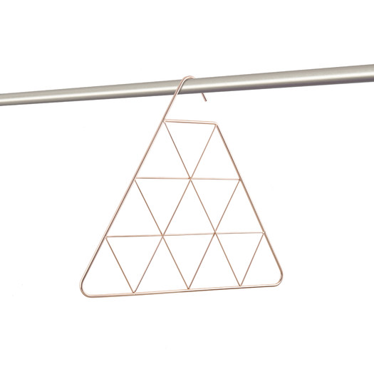Pendant-Scarf-Holder-294313-880 UMBRA-294313-880 PENDANT TRIANGLE VJEŠALICA ZA ŠALOVE TROKUTI BAKAR - Slika 1