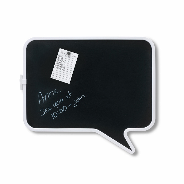 Talk-Chalk-board-600x600 UMBRA-035051-050 TALK PLOČA ZA PISANJE 43X37 S KREDOM - Slika 1