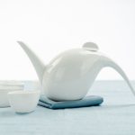 HSH-"NUALA" porculanski set za čaj, šalica 80 ml, čajnik 850 ml, set 5/1