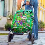 PYL-34184 PRT - TROLLY kolica za kupnju, 45 l, Songe de Printemps - Slika 2