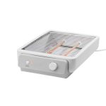 RIG-TIG-Z00601 Foodie flatbad toster, 22 x 33 x 7,3 cm, bijeli