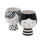 BOLTZE-1021487 Keramička posuda za cvijeće Irma, 15 x 11 cm, sort.
