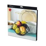 BALVI-26948 Košara za voće Multi Form, 30,8x30,8x1 cm, crna - Slika 3