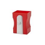 BALVI-27414 Stalak za olovke Sharpener,11,5x8,5x7,4 cm, crveni