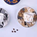 HSH - DAVINA keramičke šalice s tanjurićima, 100 ml, set 2/1 - Slika 2