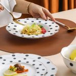 HSH - DOT DOT DOT porculanski duboki tanjur, 23x3,5 cm - Slika 2