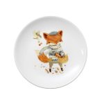 HSH - FORREST FRIENDS porculanski tanjur, 20,5 cm, lisica