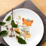 HSH - FORREST FRIENDS porculanski tanjur, 20,5 cm, lisica - Slika 2